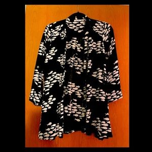 Fighting Eel - Ava Sky Kimono top (s)